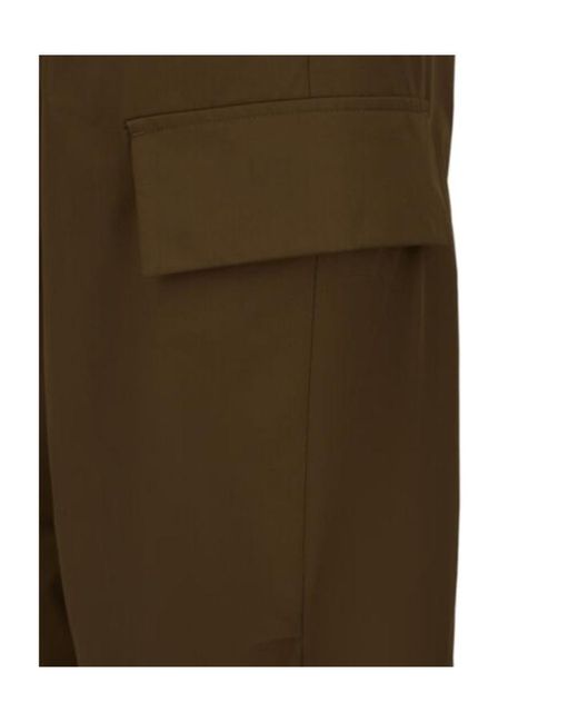 Herno Brown Pocket Trousers for men