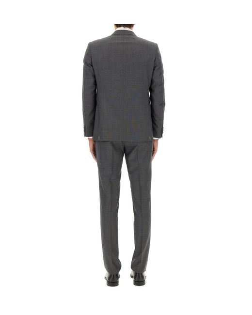 Zegna Gray Single Breasted Suit for men