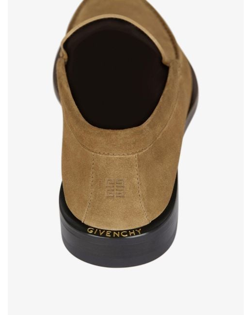 Givenchy Brown 60S Slip-On Suede Loafers for men