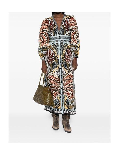 Farm Rio Multicolor Balamana Maxi Dress