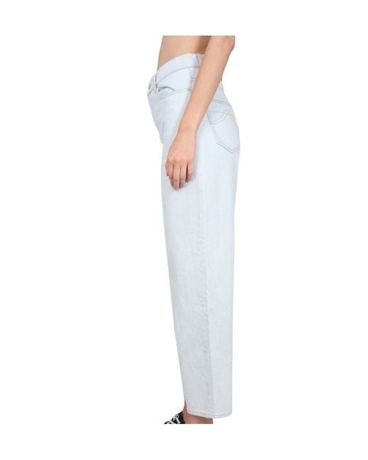 KENZO Blue Travel Carrot Jeans