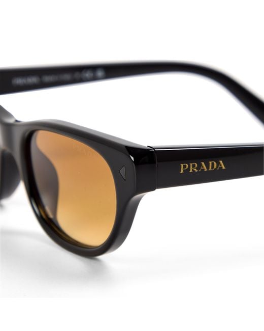 Prada White Square Sunglasses
