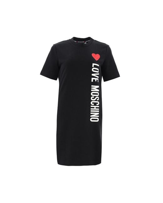 Moschino Black Love Lady Dress W5A0212-4165-C74