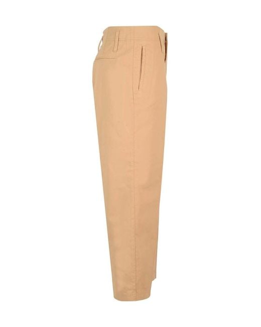 Forte_forte Natural Straight-Leg Tailored Pants