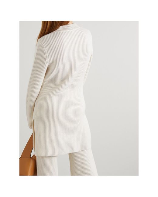 Gabriela Hearst White Long-Sleeved Knitwear