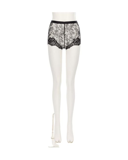 Valentino White Lace Panties