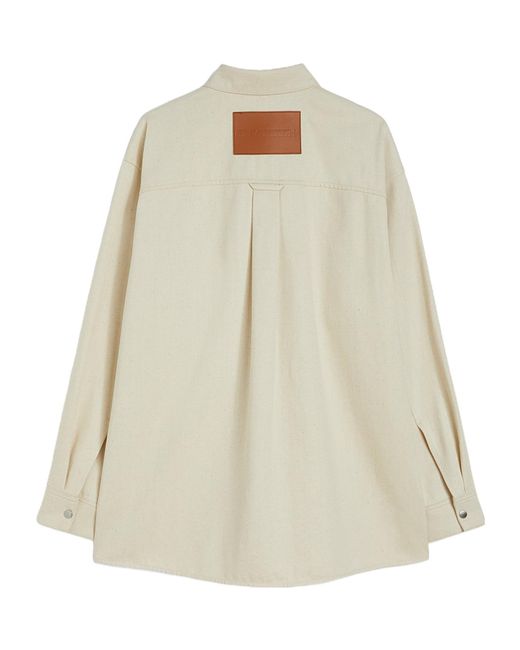 Jil Sander Natural Denim Shirt for men