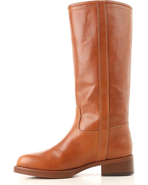 Etro Brown Classic Knee-High Boots
