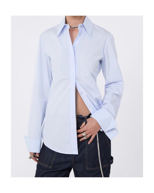 Sportmax Blue Long Sleeve Shirt