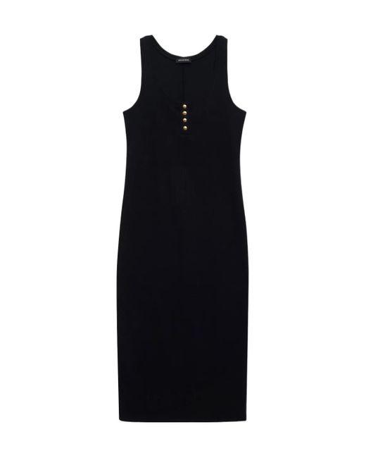 anine bing dress black Black Mathilde Dress