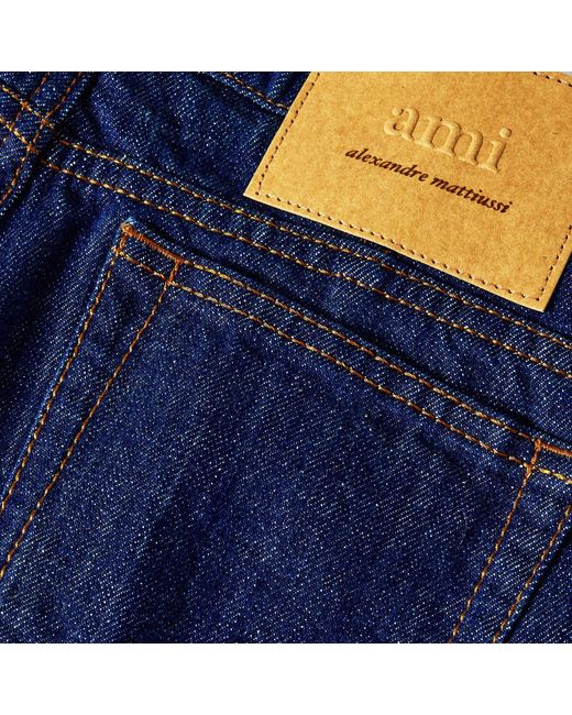 AMI Blue Bootcut Jeans