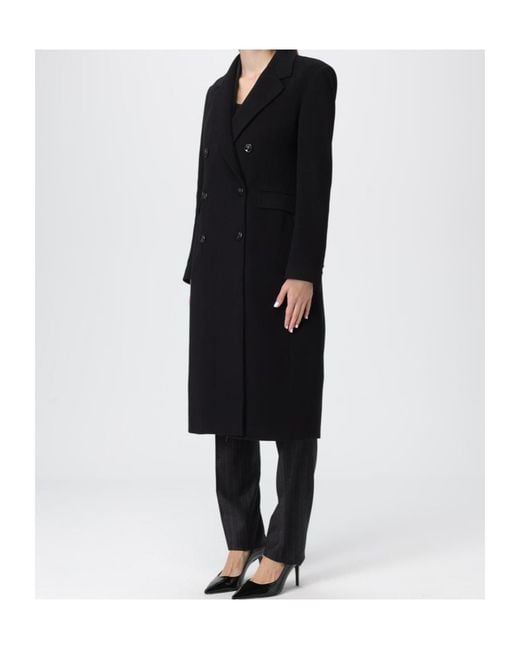 Tagliatore Blue Coat With Belt