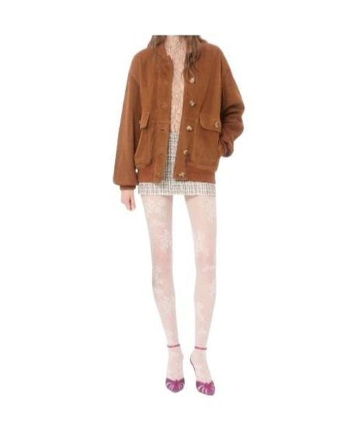 Valentino White Button-Up Caban Jacket