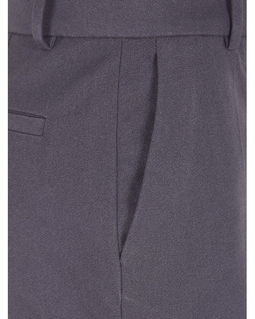 Joseph Purple Welt-Pocket Trousers