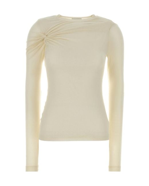 Agolde Natural Lissa Long Sleeve Top