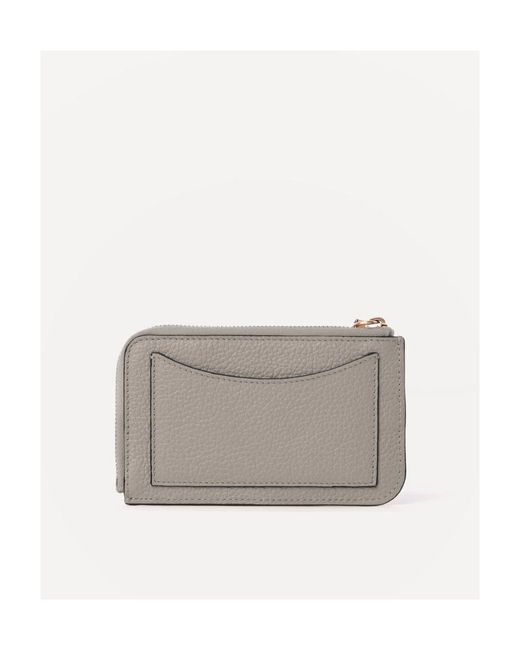 Chloé Gray Zipper Wallet