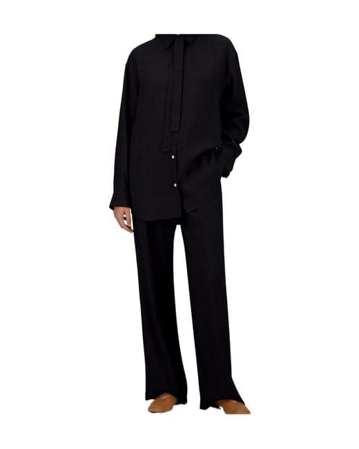Herno Blue Textured Shirt