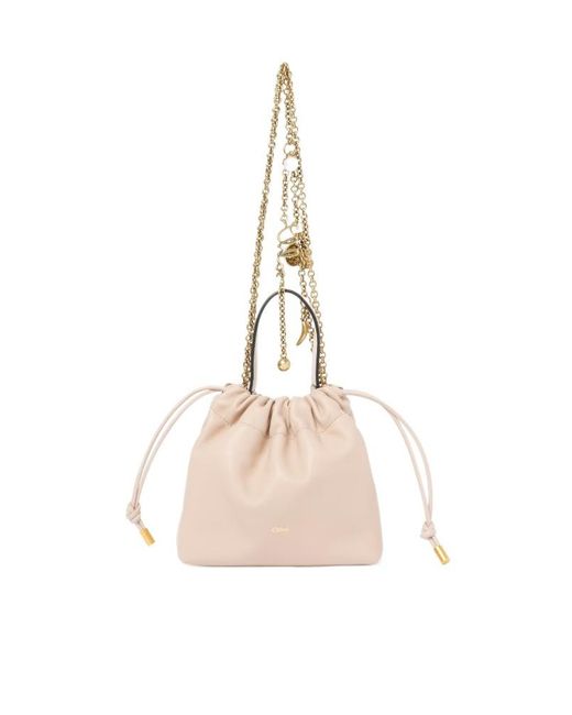 Chloé Metallic Chloé Icons Mini Shoulder Bag