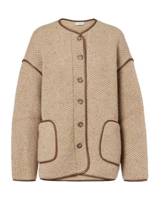 Altuzarra Natural Medrano Wool-Blend Jacket