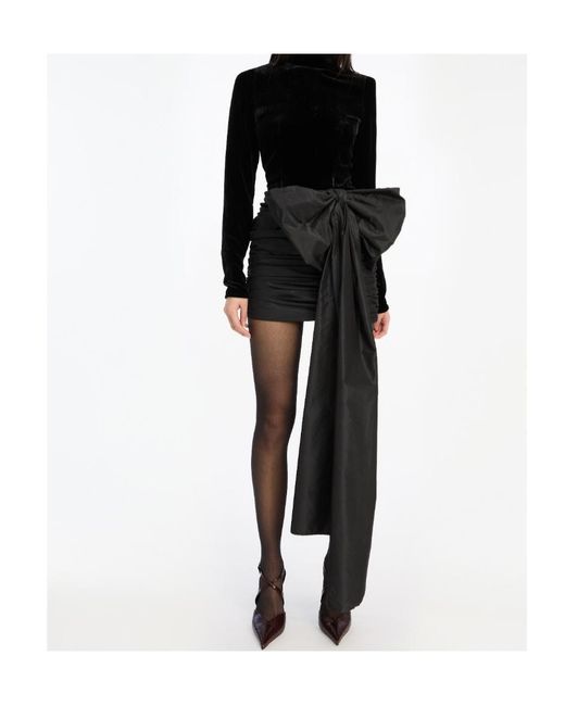 ROTATE BIRGER CHRISTENSEN Black Short Dresses