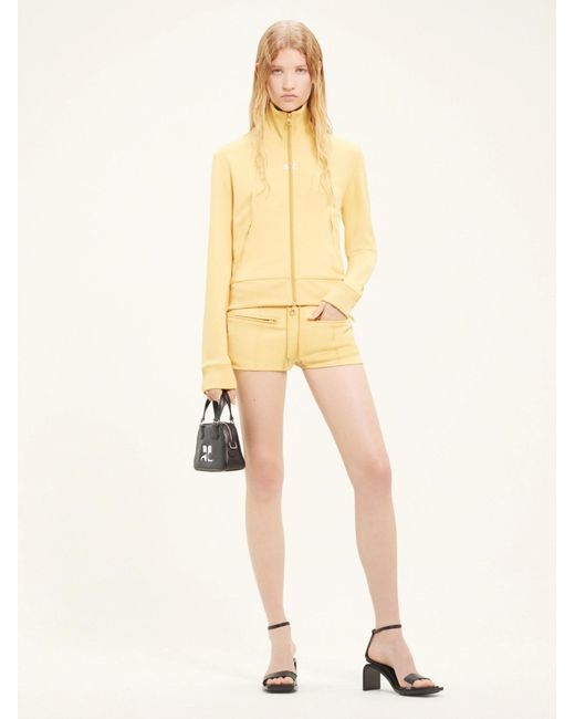 Courreges Natural Drawstring Shorts