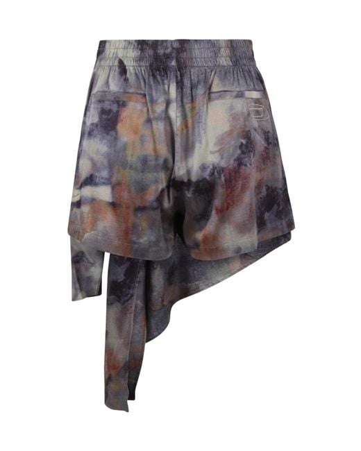 DIESEL Gray S-Talia Shorts