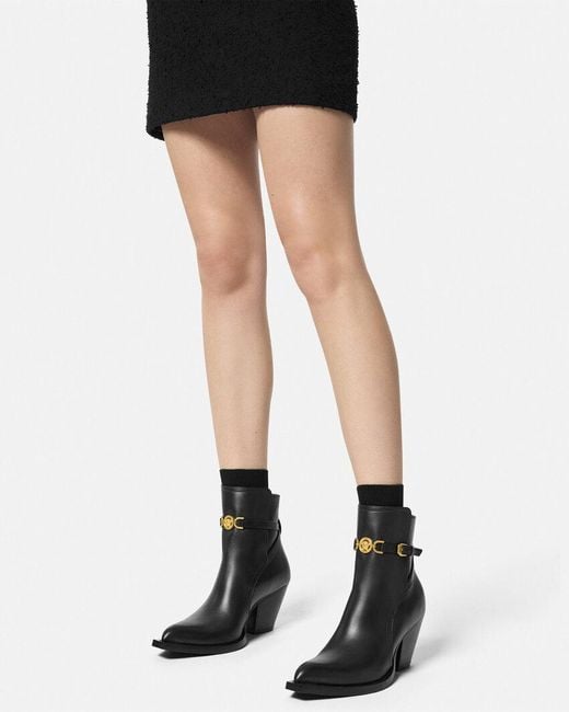 Versace Black Boots