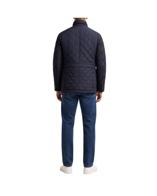 Barbour Blue Quilted Jacket for men
