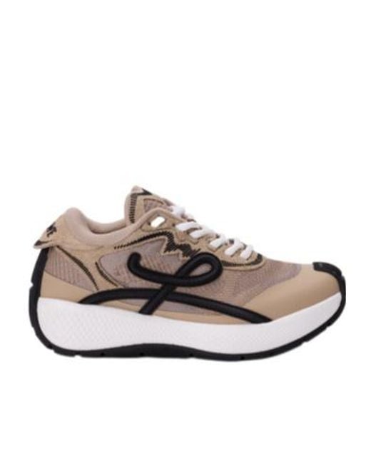 Loewe Gray Pogo Sneakers