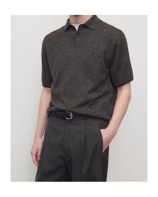 The Row Black Borges Top for men
