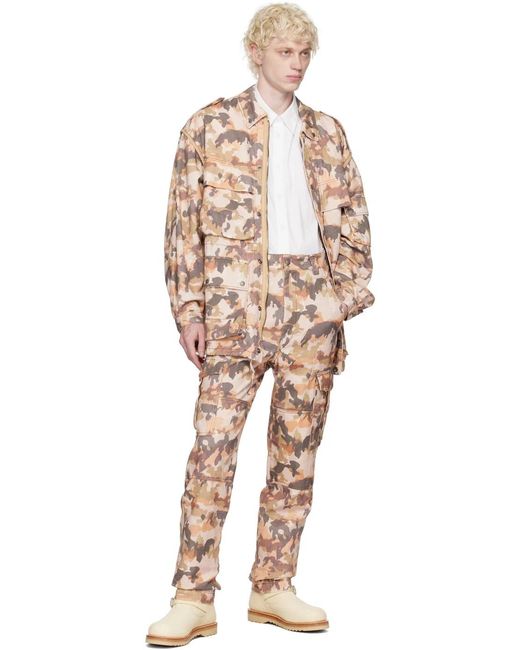 Isabel Marant Natural Elias Lapel Casual Jacket for men