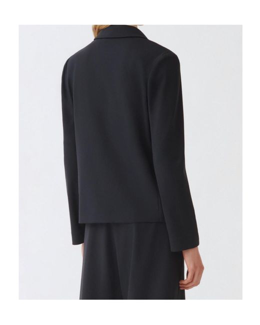 Fabiana Filippi Black Single-Breasted Suit Jacket