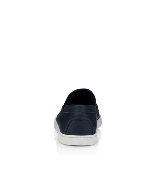 Christian Louboutin Blue Flat Loafers for men