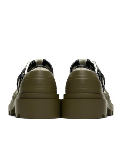 Bottega Veneta Green Trek Mary Jane Casual Shoes for men