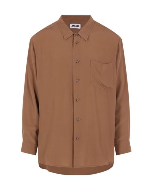 Magliano Brown Buttoned Shirt for men