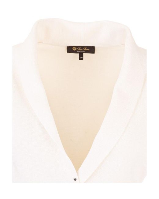 Loro Piana White Jacket/Coat