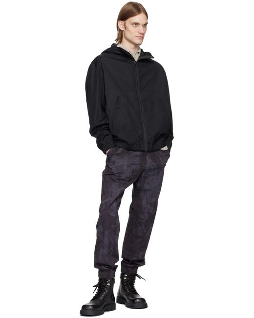 Stone Island Blue Watro-Tc Hooded Jacket for men