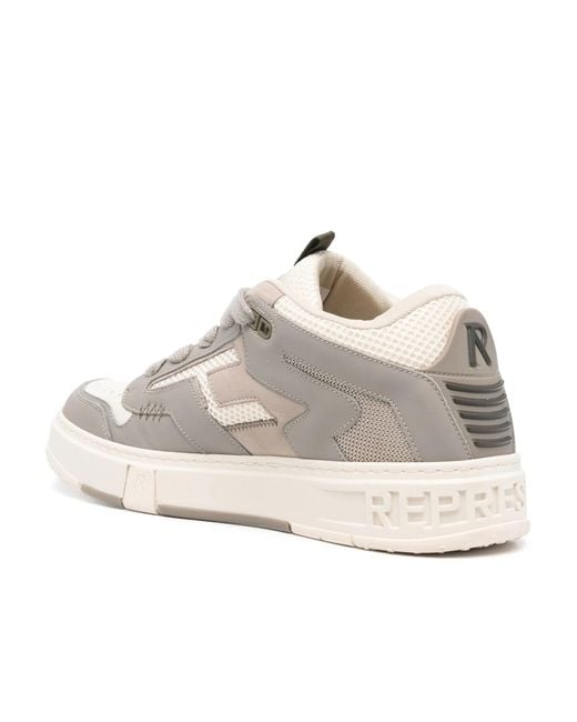 Represent White Reptor 2 Lace-Up Sneakers for men