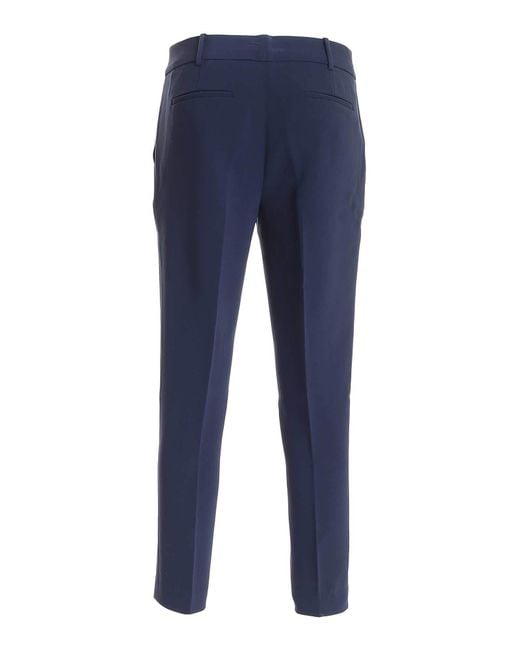 Michael Kors Blue Michael Tailored Slim Fit Pants