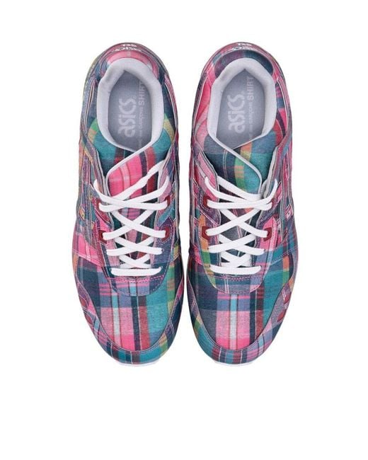 Comme des Garçons Blue Lace-Up Low-Top Sneakers for men