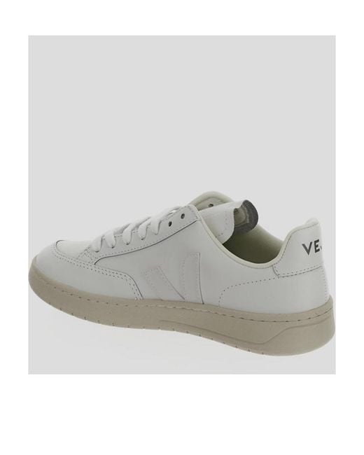 Veja Gray V-12 Lace-Up Sneakers for men