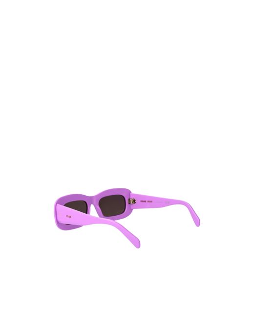 Céline Purple Logo Sunglasses