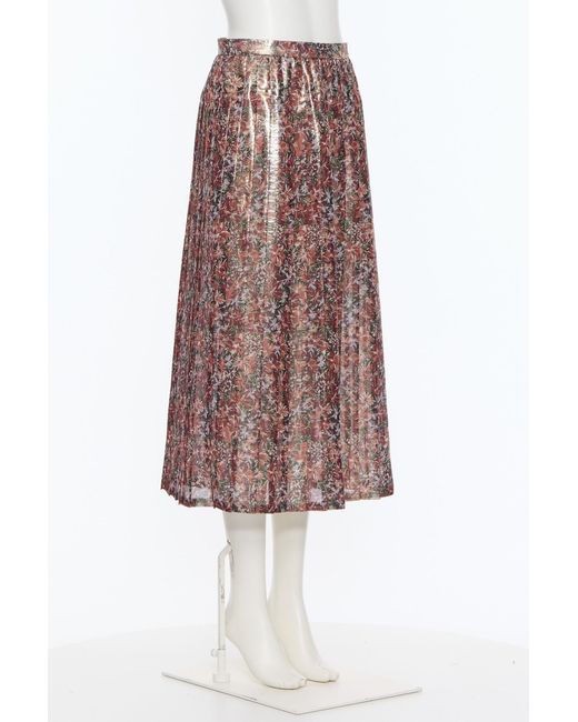 Valentino Multicolor Patterned Skirt