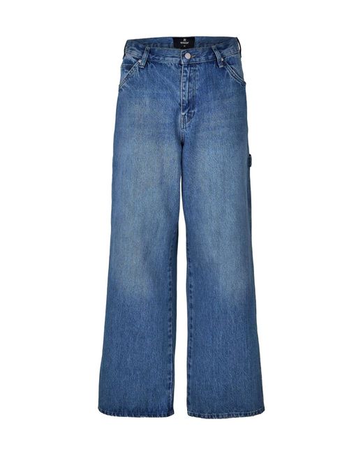 Represent Blue Straight-Leg Casual Jeans