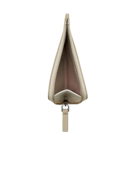 Marc Jacobs Natural Zipper Coin Purse