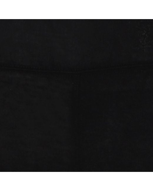 Thom Krom Black Sheer Crew-Neck T-Shirt for men