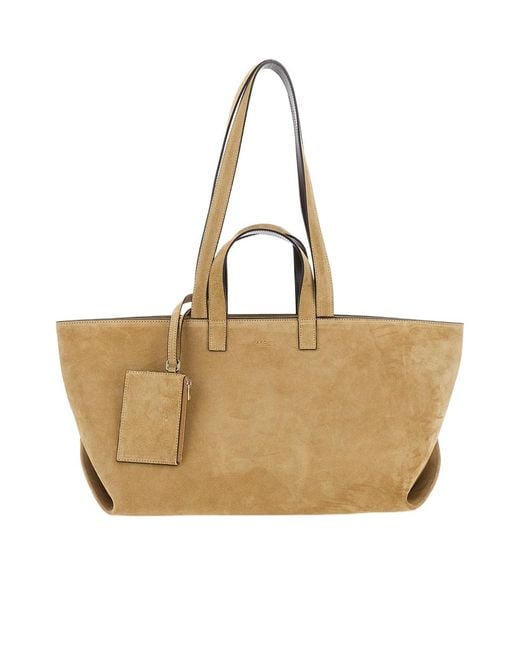 A.P.C. Natural Le Drummer Tote Bag