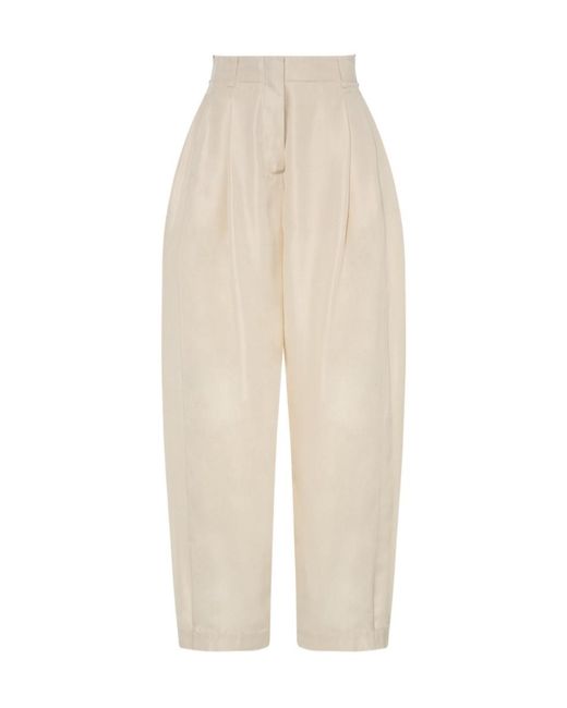 The Row White Kolina Pant