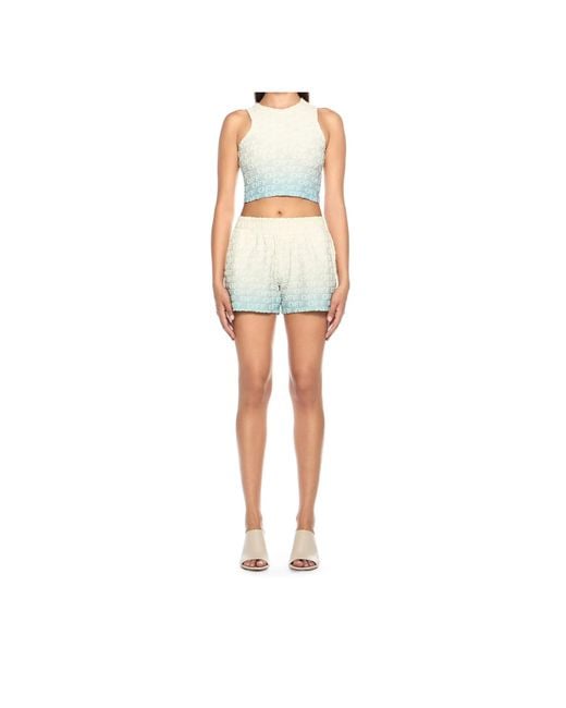 Off-White c/o Virgil Abloh Blue Crew Neck Vest