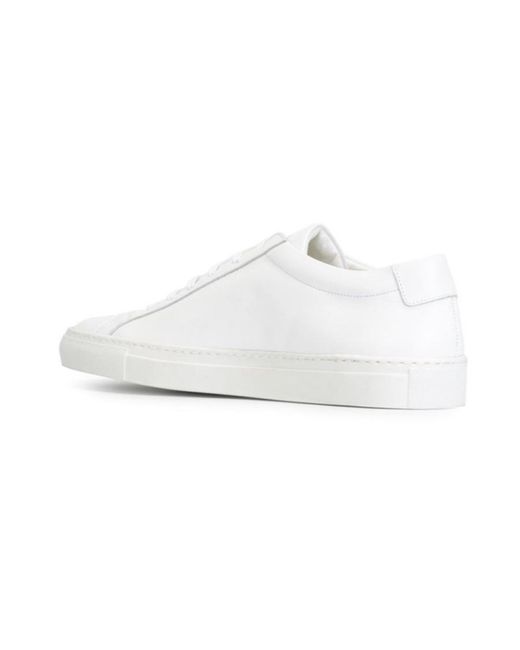 Common Projects White Original Achilles Low-Top Sneakers for men